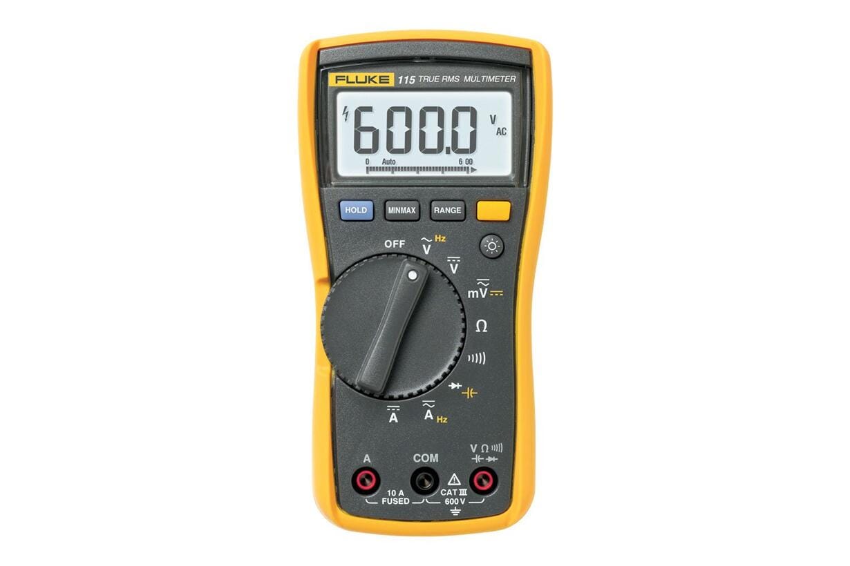 Fluke 115 Compact True-RMS Digital Multimeter