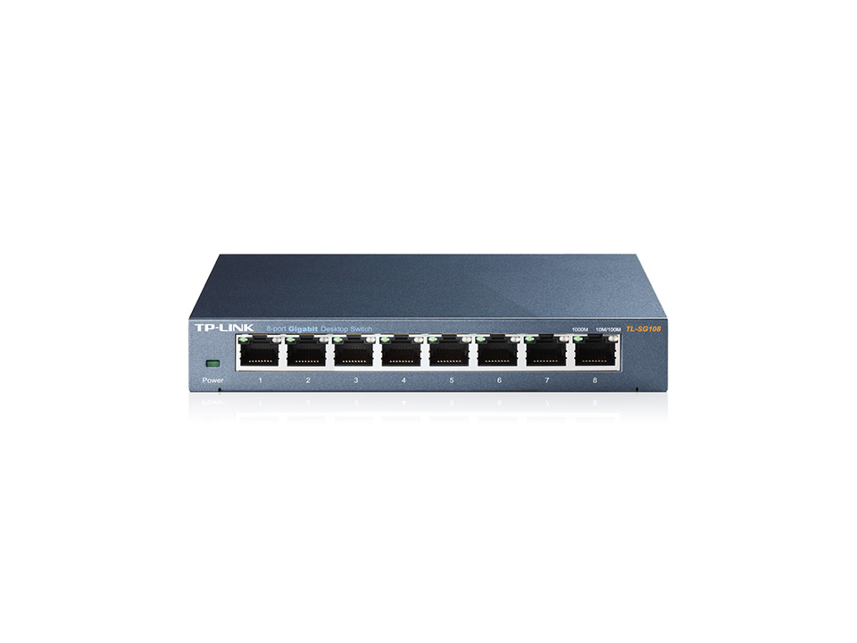 TP-Link TL-SG108 8-Port Gigabit Switch